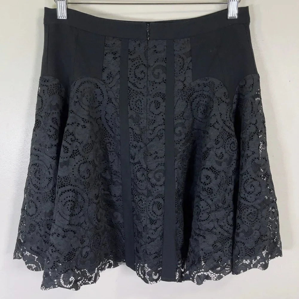 Diane Von Furstenberg Radella Lace Panel Skirt - Picture 14 of 14
